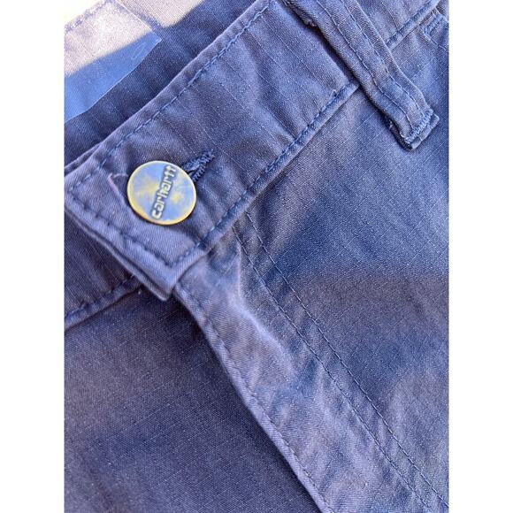 Carhartt Relaxed Fit Canvas Gray Men 30x32 Work Pants Y2K Casual outdoors - Picture 9 of 12